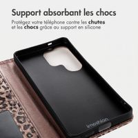 imoshion Étui de télephone portefeuille Design Samsung Galaxy S26 Ultra - Leopard Mood