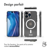Accezz Coque Clear avec MagSafe Apple iPhone 14 Pro Max - Transparent