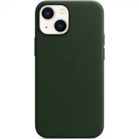Apple Coque Leather MagSafe Apple iPhone 13 Mini - Sequoia Green