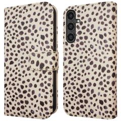 imoshion Étui de télephone portefeuille Design Samsung Galaxy S23 FE - Black And White Dots