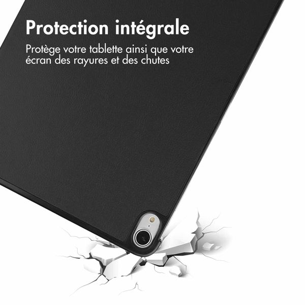 imoshion Coque tablette Trifold Apple iPad Air 11 pouces (2026) M4 / (2025) M3 / (2024) M2 / Air 5 (2022) / Air 4 (2020) - Noir
