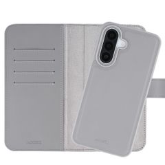 Accezz Coque portefeuille Edge amovible avec MagSafe Samsung Galaxy A27 (5G) - Gris