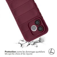 imoshion EasyGrip Backcover Honor 600 Lite - Aubergine