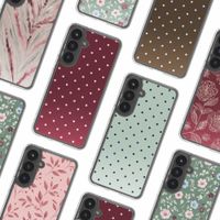imoshion Coque Design Samsung Galaxy S24 - Polka Dot Bordeaux