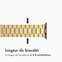 imoshion Bracelet acier Apple Watch | 38/40/41/42 mm - Doré
