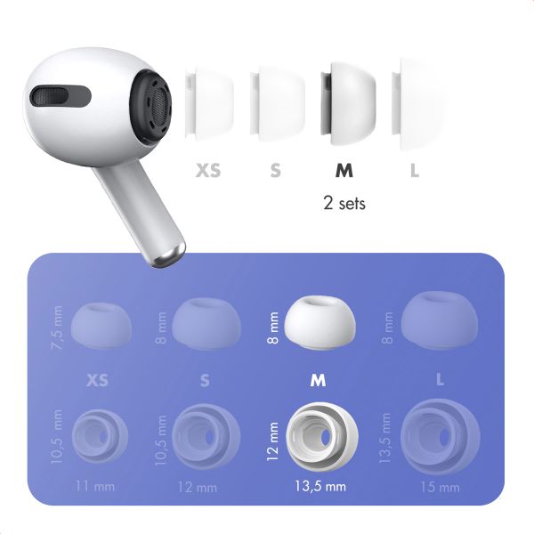 imoshion Embouts en Silicone 2-pack AirPods Pro 1 / 2 - M