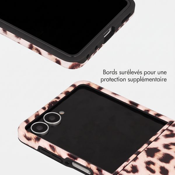 Selencia Coque arrière Vivid avec MagSafe Samsung Galaxy Z Flip 8 - Wild Leo