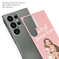 Concevez votre propre coque transparente Samsung Galaxy S24 Ultra - Transparent