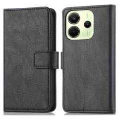 imoshion Étui de télephone portefeuille de luxe Xiaomi Redmi Note 14 (4G) - Noir