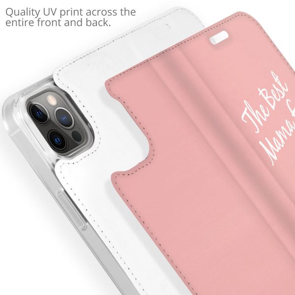Concevez votre propre housse portefeuille Apple iPhone 13 Pro - Blanc