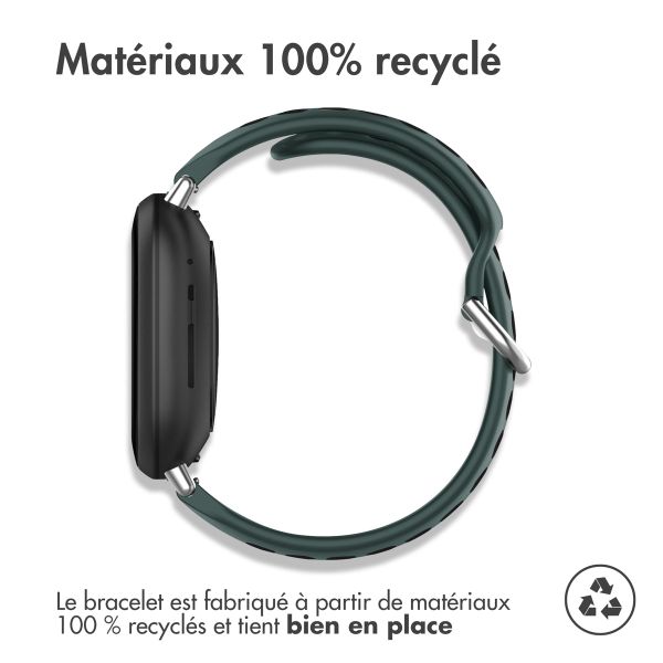 imoshion Pr2199 Fitbit Versa 4 / 3 / Sense (2) - Green & Black