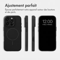 Accezz Coque Grip avec MagSafe Apple iPhone 16 Pro - Noir