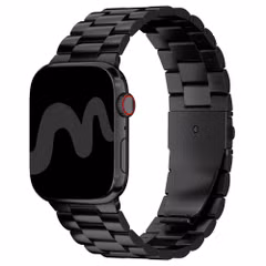 imoshion Bracelet acier Apple Watch | 44/45/46/49 mm - Noir