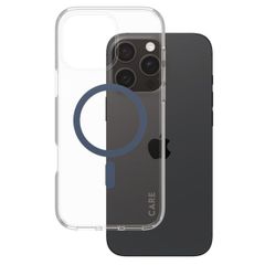 CARE by PanzerGlass Coque Urban Combat MagSafe Apple iPhone 16 Pro Max - Blue