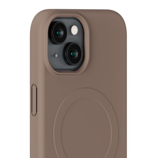 Holdit Coque MagSafe Apple iPhone 17e / 16e / 15 / 14 / 13 - Mocha Brown