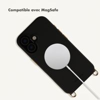 Selencia Coque arrière Rivièra avec MagSafe avec crochets amovibles Apple iPhone 17 - Velvet Black