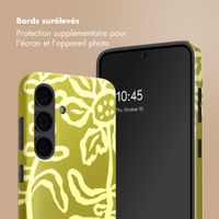 Selencia Coque arrière Vivid avec MagSafe Samsung Galaxy S24 - Chalky Bloom