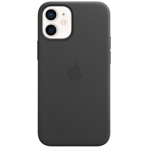 Apple 4 Pack Coque Leather Apple iPhone 12 Mini - Red + Saddle Brown + Baltic Blue + Black