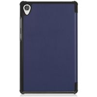 imoshion Coque tablette Trifold Lenovo Tab M8 / M8 FHD - Bleu foncé