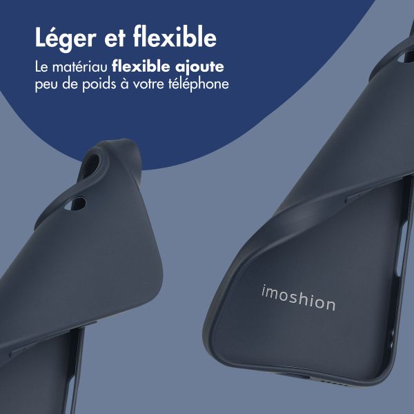 imoshion Coque Couleur Apple iPhone 16 - Bleu foncé