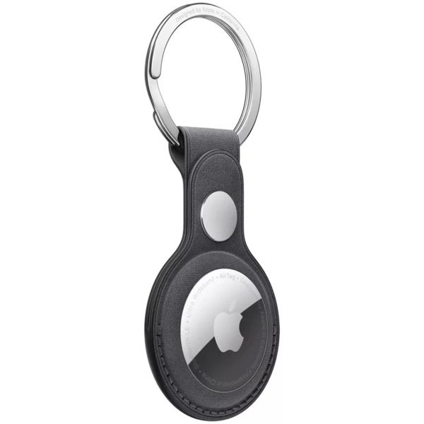 Apple Porte-clés en tissage fin AirTag - Noir
