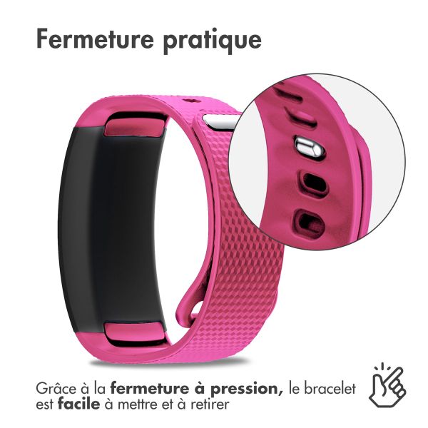 imoshion Bracelet silicone Samsung Gear Fit 2 / 2 Pro - Fuchsia