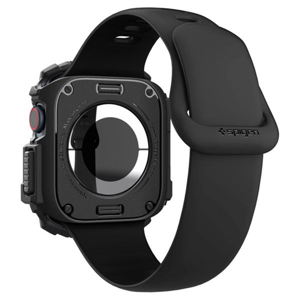 Spigen Coque Rugged Armor™ Apple Watch 10 / 11 - 46 mm - Matte Black