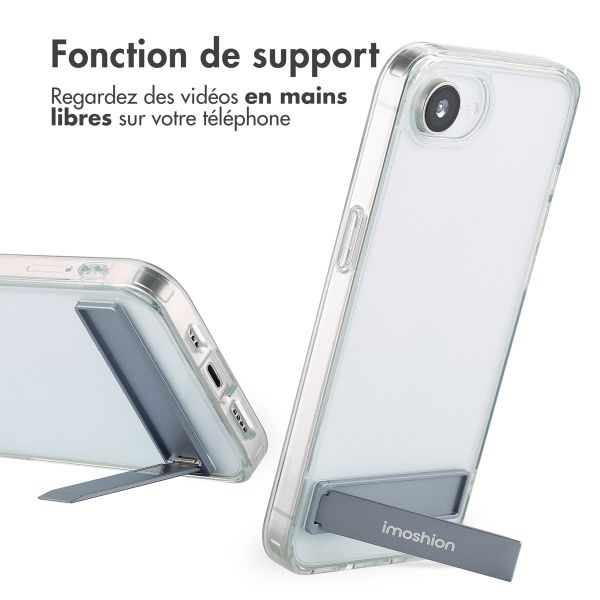 imoshion Coque Stand Apple iPhone 17e / 16e - Transparent