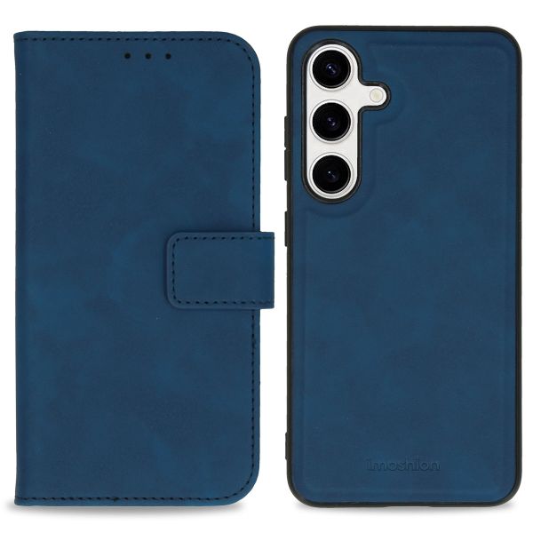 imoshion Etui de télephone luxe 2-en-1 amovible Samsung Galaxy S24 - Bleu