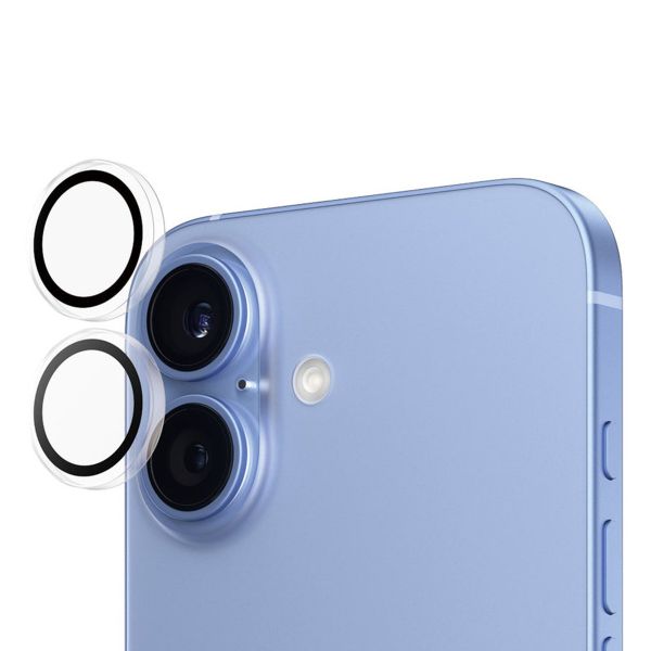 PanzerGlass Protection Caméra Hoops Optic Rings Apple iPhone 16 / 16 Plus