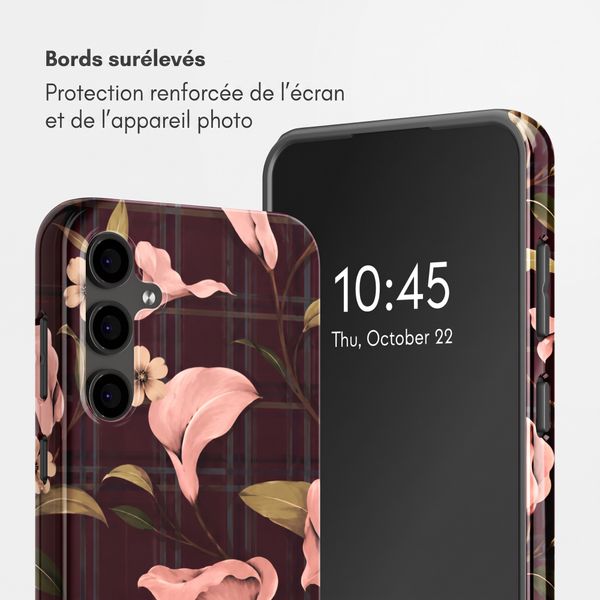 Selencia Coque arrière Vivid Samsung Galaxy S24 FE - Autumn Muse