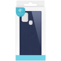 imoshion Coque Couleur Samsung Galaxy A21s - Bleu foncé
