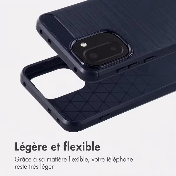 imoshion Coque Brushed OnePlus 15R - Bleu foncé