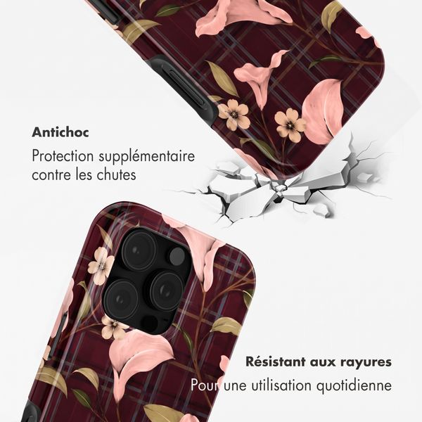 Selencia Coque arrière Vivid avec MagSafe Apple iPhone 16 Pro - Autumn Muse