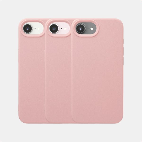 imoshion Coque arrière Texture Apple iPhone 17e / 16e - Rose