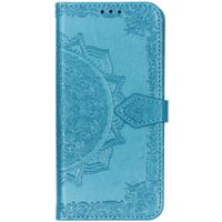 Etui de télephone portefeuille Mandala Huawei P30 Lite - Bleu