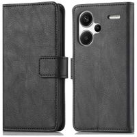 imoshion Étui de télephone portefeuille de luxe Xiaomi Redmi Note 13 Pro Plus (5G) - Noir