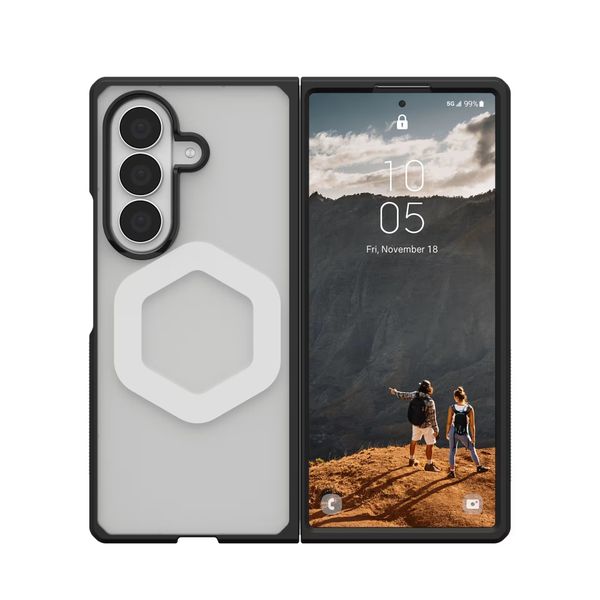 UAG Coque arrière magnétique Mouve Samsung Galaxy Z Fold 8 Ultra - Ice