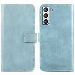 imoshion Étui de télephone portefeuille de luxe Samsung Galaxy S21 FE - Bleu clair