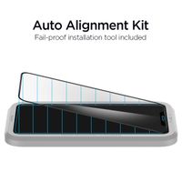 Spigen Protection d'écran en verre trempé AlignMaster Full Cover Apple iPhone 11 / Xr