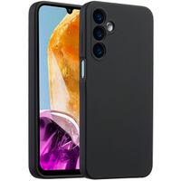 Accezz Coque Liquid Silicone Samsung Galaxy A16 - Noir