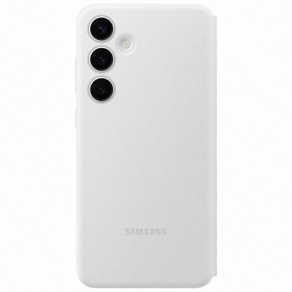 Samsung Original Coque S View Samsung Galaxy S24 Plus - White