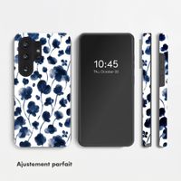 Selencia Coque arrière Vivid avec MagSafe Samsung Galaxy S26 Ultra - Midnight Blossom