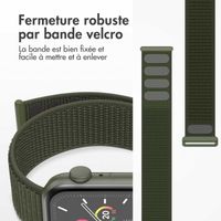 imoshion Bracelet en nylon Apple Watch | 44/45/46/49 mm - Army Green