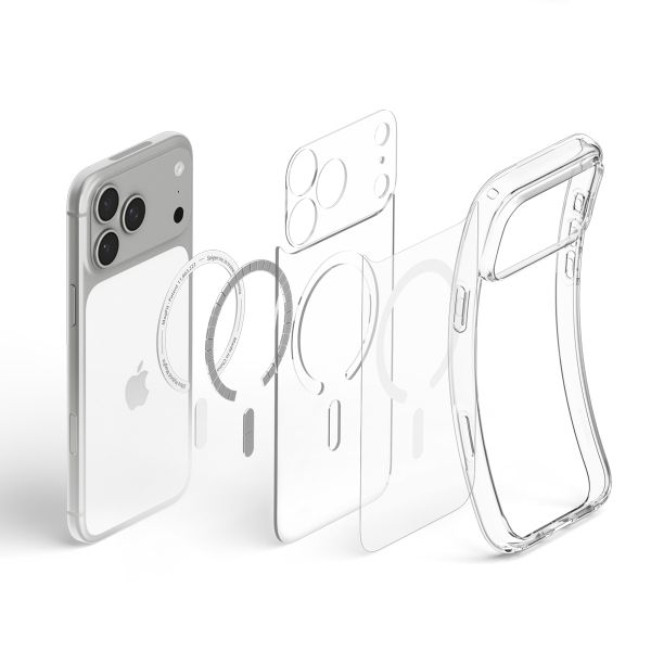 Spigen Coque Ultra Hybrid MagSafe Apple iPhone 18 Pro Max / 17 Pro Max - Clear / White
