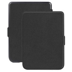 imoshion Étui de liseuse portefeuille Slim Hard Amazon Kindle Paperwhite (2024) / Paperwhite Signature Edition (2024) / Colorsoft (2024) / Colorsoft Signature Edition (2024) - Noir