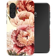 Selencia Coque arrière Vivid Samsung Galaxy A36 / A56 - Vintage Peony