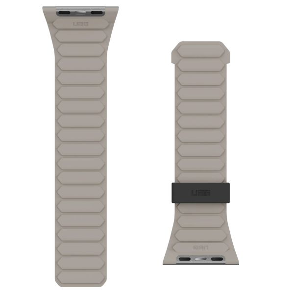 UAG Bracelet Pathfinder réversible en silicone Apple Watch | 44/45/46/49 mm - Black Titanium