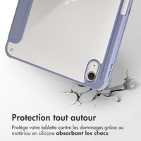 imoshion Coque tablette Origami Apple iPad 11 (2025) 11 pouces A16 / iPad 10 (2022) 10.9 pouces - Lavender