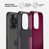 Burga Coque Tough MagSafe Apple iPhone 15 Pro - Dark Cherry